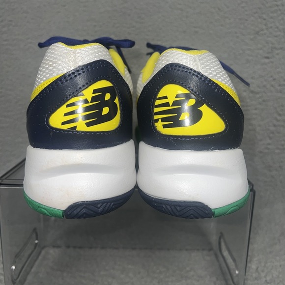 New Balance 696 x Polo Ralph Lauren Sneakers Men's Sz 12 Yellow Tennis Shoes - Picture 5 of 8